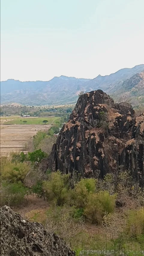 Rock cliff Stock Footage 285015172