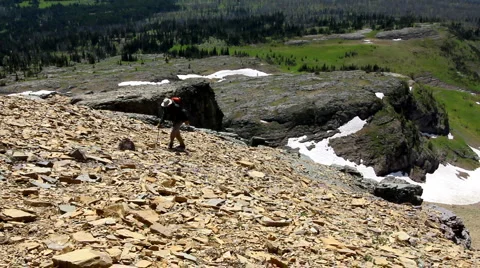 Rock climber 5 Stock Footage 1070672