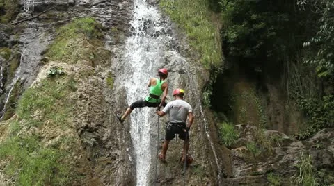 Rock climbing Stock Footage 12472673