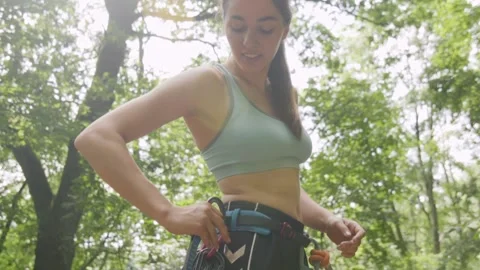 Rock climbing Stock Footage 139031286