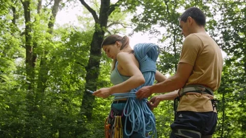 Rock climbing Stock Footage 139031298