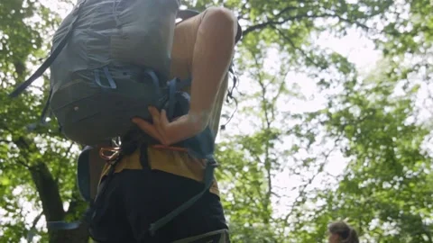 Rock climbing Stock Footage 139031336