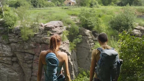 Rock climbing Stock Footage 139031432