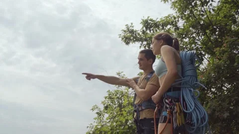 Rock climbing Stock Footage 139031469