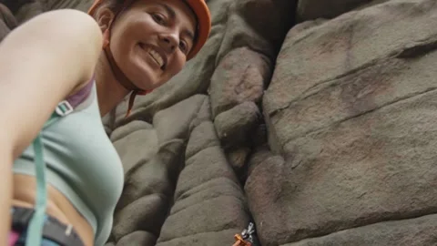 Rock climbing Stock Footage 139031589