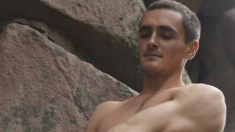 Rock climbing Stock Footage 139031598