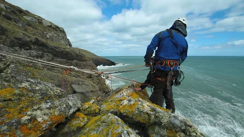 Rock climbing Stock Footage 236711912