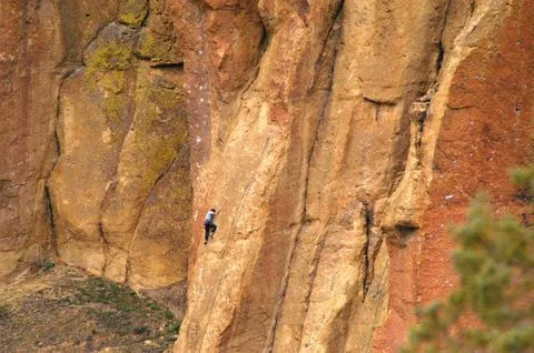 Rock Climbing Stock Photos