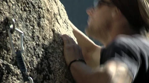 Rock Climbing sport Video stock 1098262