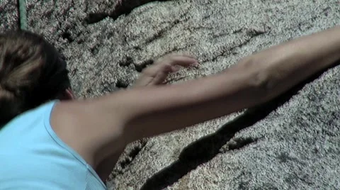 Rock Climbing sport Video stock 1098308