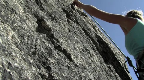 Rock Climbing sport Video stock 1098520