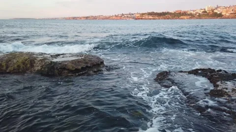 Rock on the coast Stock Footage 139151984