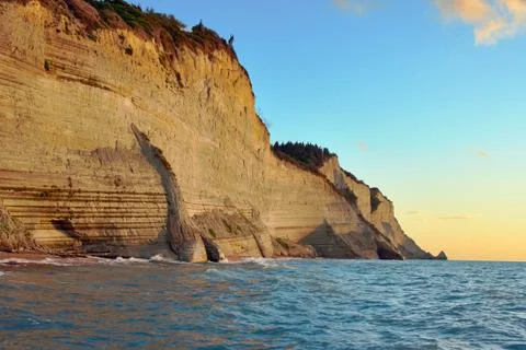 Rock on coast Stock Photos