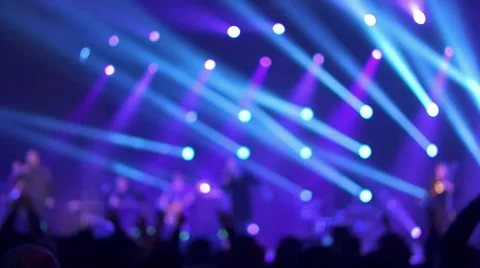 Rock concert (9) Video stock 48630185