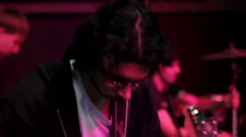 Before a rock concert Stock Footage 47842530
