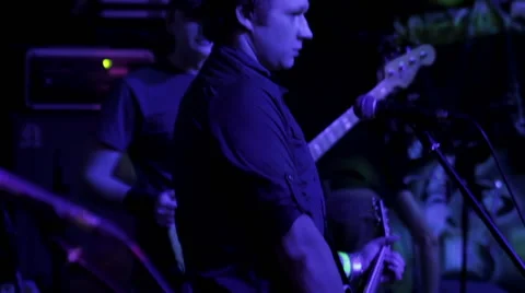 Before a rock concert Stock Footage 47842607