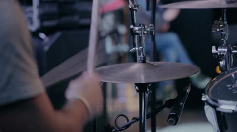 Rock drum Stock Footage 36646025