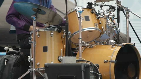 Rock drummer Stock Footage 943777