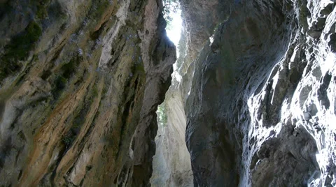 Rock erosion Stock Footage 35533710