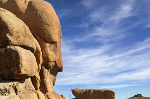 Rock face Stock Photos