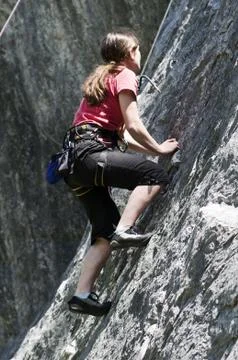 Rock face Stock Photos