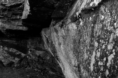 Rock face Foto stock