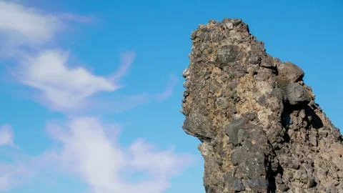 A rock with a face Foto stock