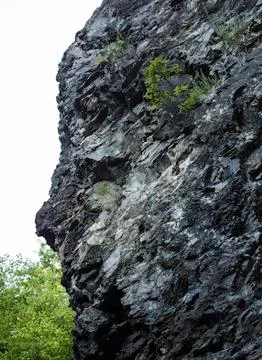 Rock face shape Stock Photos