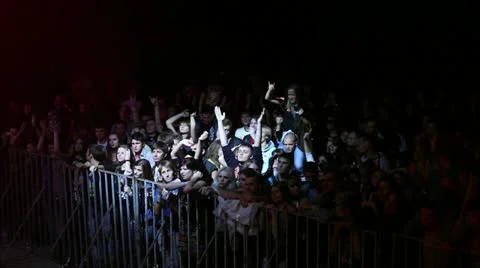 rock festival 29 Stock Footage