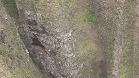 Rock Formation Aerial Vídeo Stock 5295348
