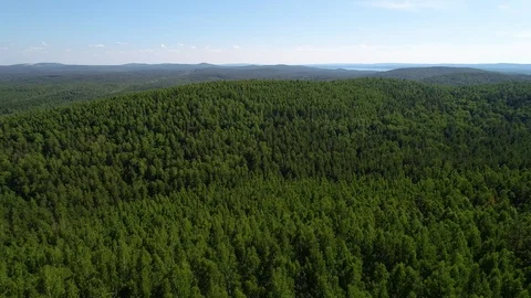 Rock formation in the forest. Ural mountains. Stock Footage 120255255