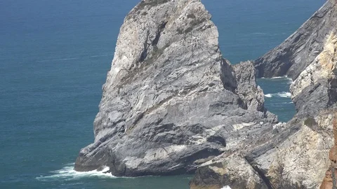 Rock Formation In Water Video stock 102654922