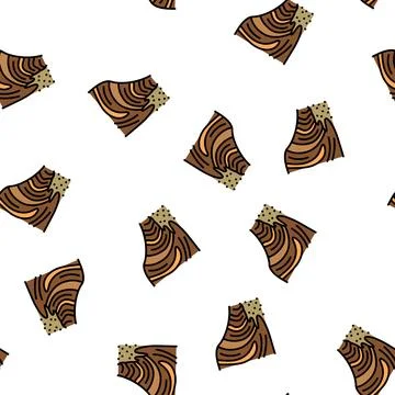 Rock formation wave vector seamless pattern 스톡 일러스트