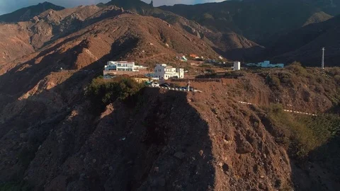 Rock formations and cliffs of the north coast of Tenerife. 스톡 동영상 83854755