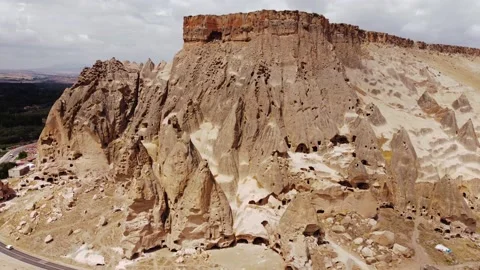 Rock Formations in Cappadocia, Turkey Stock Footage 194432902