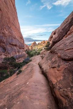 Rock formations in the desert. Foto stock