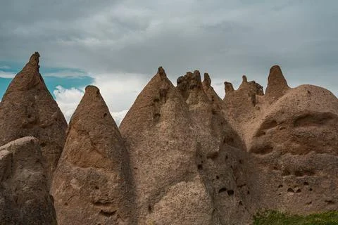 Rock formations in the form of bizarre forms created by nature in the Devrent Stock-Fotos