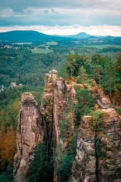 Rock formations Foto stock