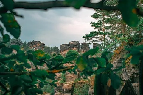 Rock formations 스톡 사진