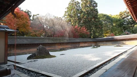 Rock garden Stock Footage 8607644