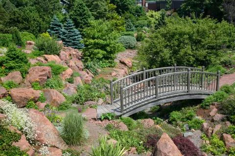 Rock garden Stock Photos