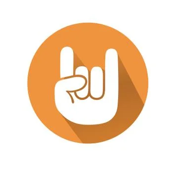 Rock gesture Stock-Illustration