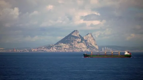 Rock of Gibraltar 32s Stock Footage 310339774