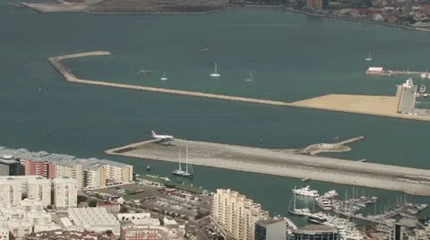 Rock of Gibraltar Stock Footage 11343589