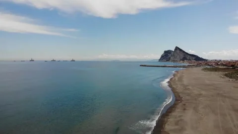 Rock of Gibraltar 動画素材 131841906