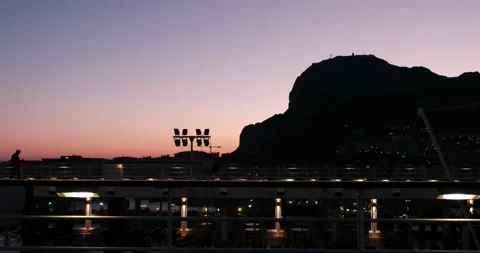 The rock of Gibraltar Stock Footage 142512278