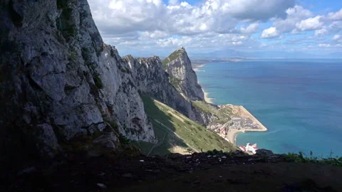 The Rock of Gibraltar Stock Footage 336614554