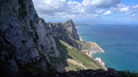 The Rock of Gibraltar Stock Footage 336616484