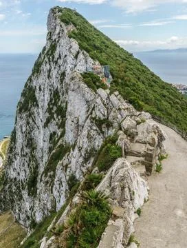 The Rock of Gibraltar Foto stock