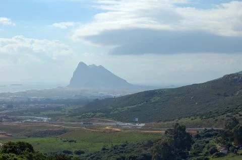 The Rock of Gibraltar Stock Photos